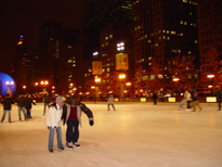 Ice Rink in use